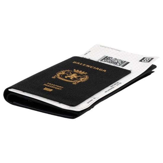 25SS 발렌시아가 카드지갑 7877742AA3R1000 BLACK - BALENCIAGA