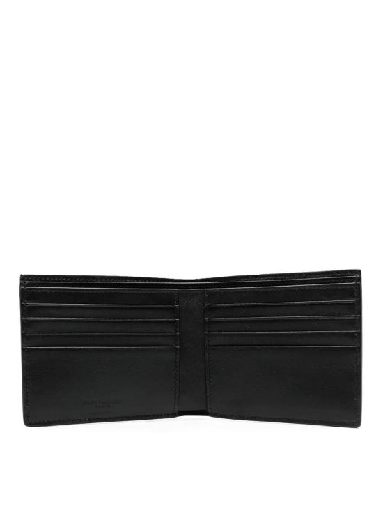 25SS 생로랑 로고 이스트/웨스트 반지갑 396307H3Z2W1000 - SAINT LAURENT