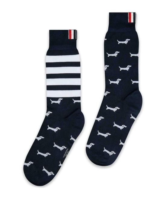 26FW 톰브라운 양말 MAS200AY3012415 Dark Blue