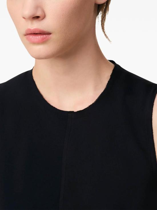  아미 미디 스커트 FDR066AC0014001 Black - AMI