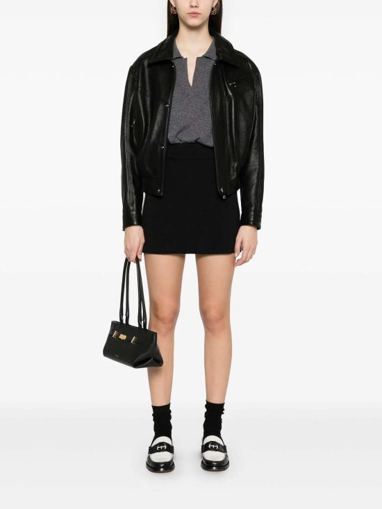 25SS 오트리 숏 스커트 SKPWC2KK Black - AUTRY