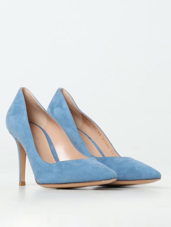 24FW 지안비토로시 힐/펌프스 G2458085RICCAM ANTB Gnawed Blue - GIANVITO ROSSI