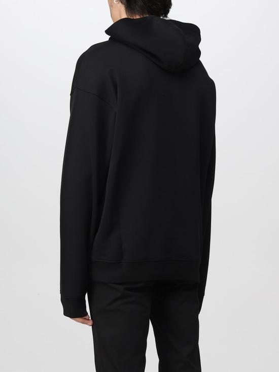 25FW 모스키노 긴팔 티셔츠 17065228 1555 Black - MOSCHINO