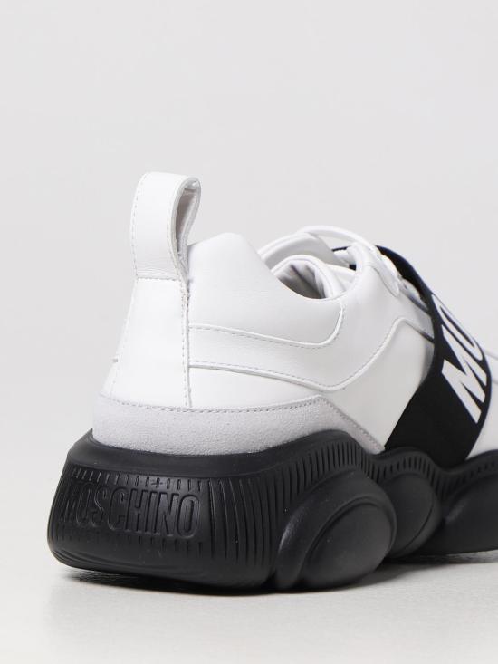 26SS 모스키노 뮬/슬리퍼 MB15113G0FGA4 10B White - MOSCHINO