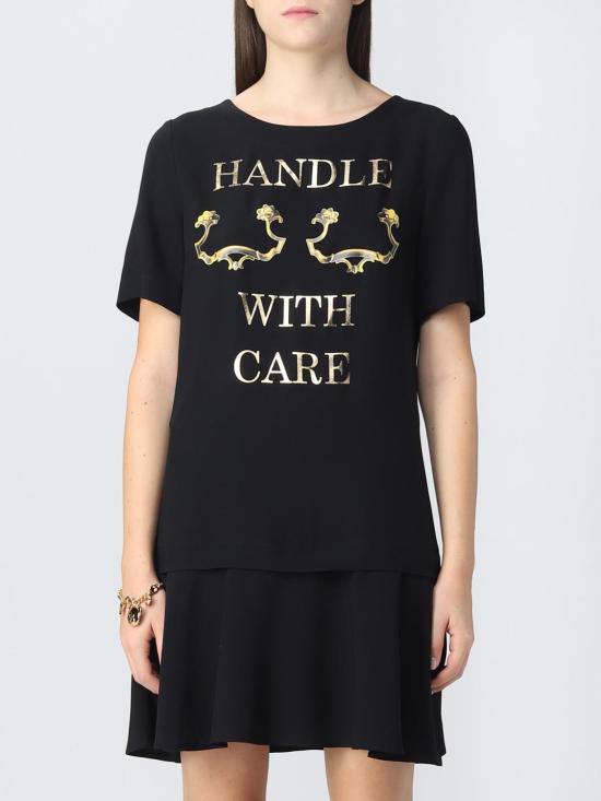  모스키노 숏 원피스 04045433 555 Black