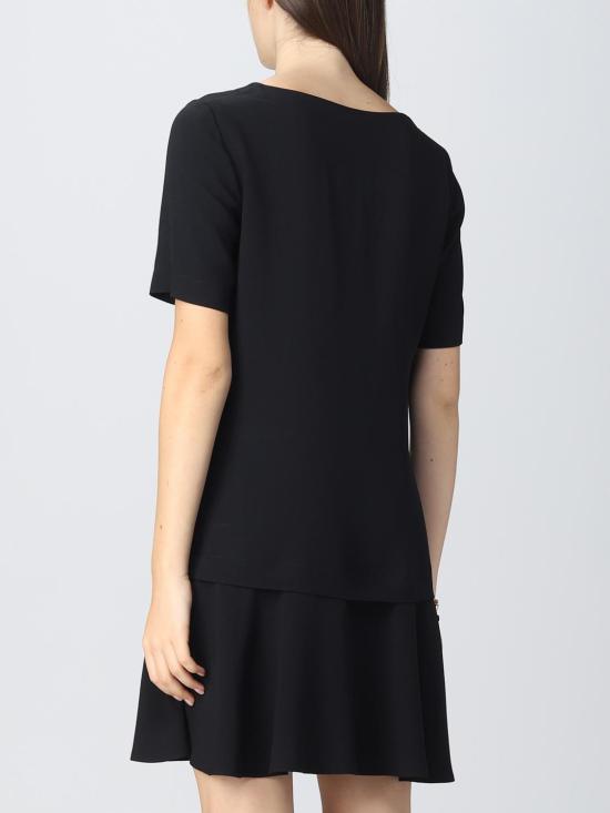  모스키노 숏 원피스 04045433 555 Black - MOSCHINO