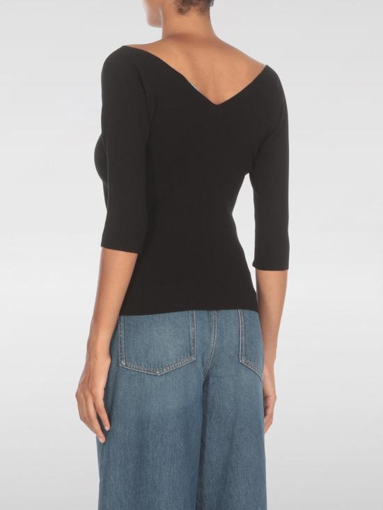 24FW 위켄드막스마라 스웨터 2425366031600 013 Black - WEEKEND MAX MARA