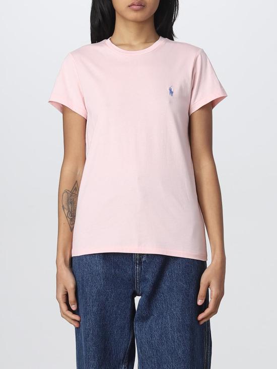 25SS 폴로 랄프로렌 반팔 티셔츠 211898698 004 Pink