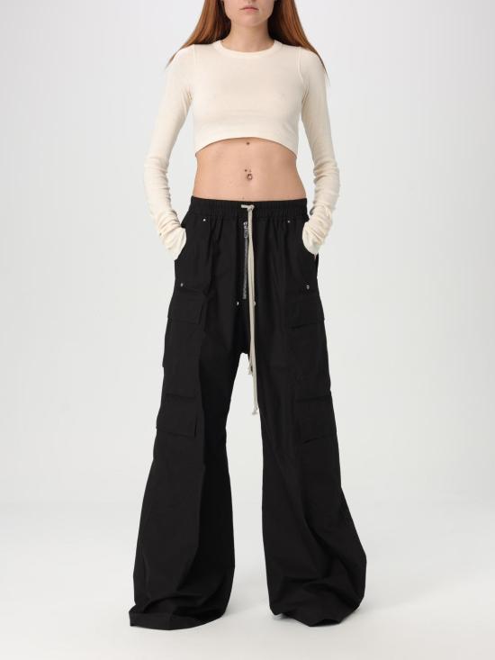 25SS 릭 오웬스 팬츠 RP01E7327P 09 Black - RICK OWENS