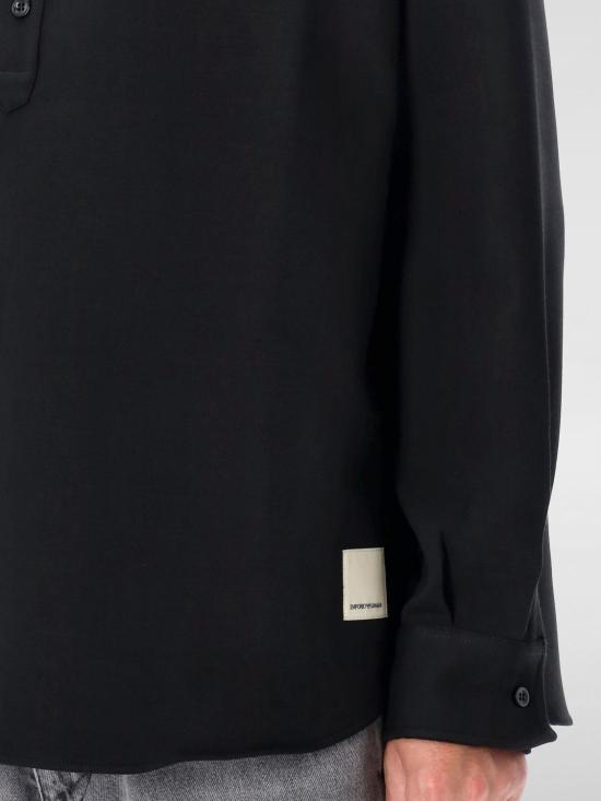  엠포리오 아르마니 폴로 티셔츠 6D1C8M1K5IZ 0999 Black - EMPORIO ARMANI