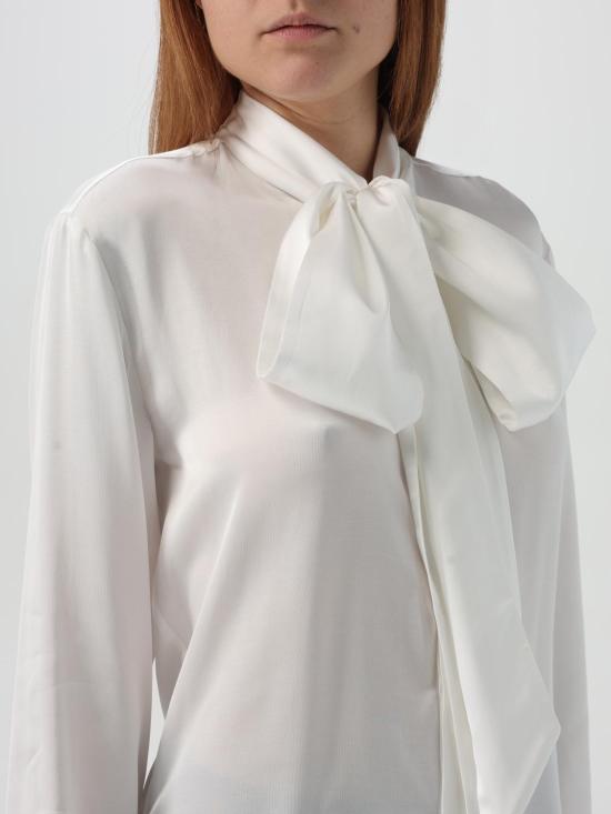 25SS 디스퀘어드2 블라우스 S75DL0893S78302 100 White - DSQUARED2