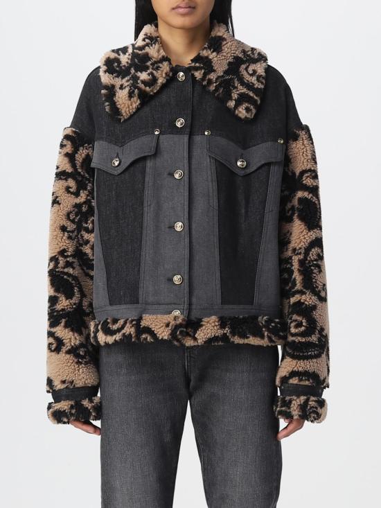  베르사체 자켓 73HAS45MDT019 905 Black