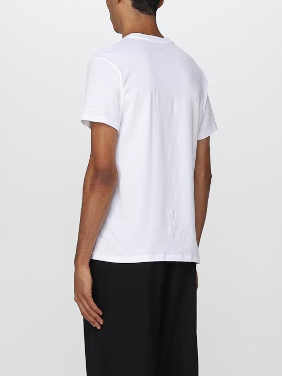 25FW 칼라거펠트 반팔 티셔츠 215M2199 101 White - KARL LAGERFELD