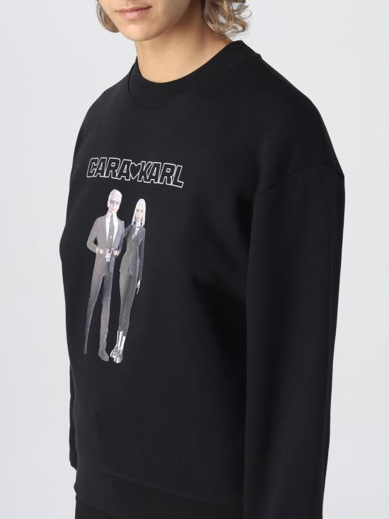  칼라거펠트 스웨터 226W1861 999 Black - KARL LAGERFELD