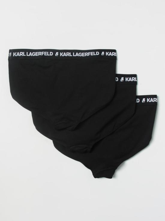 25FW 칼라거펠트 팬티 211M2103 999 Black - KARL LAGERFELD