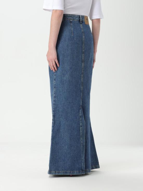 모스키노 스커트 01043735 3735 Denim - MOSCHINO