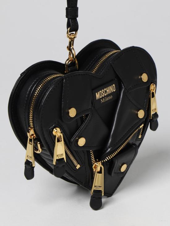 25FW 모스키노 토트백 75408002 1555 Black - MOSCHINO