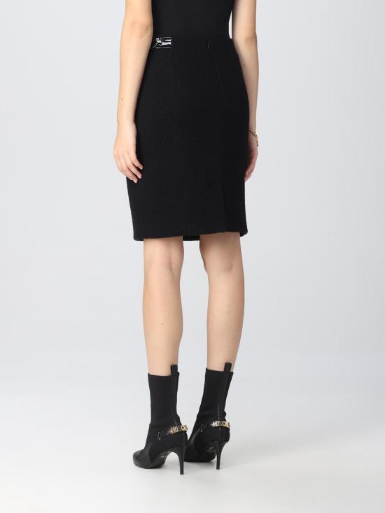 25FW 모스키노 스커트 01305519 1555 Black - MOSCHINO
