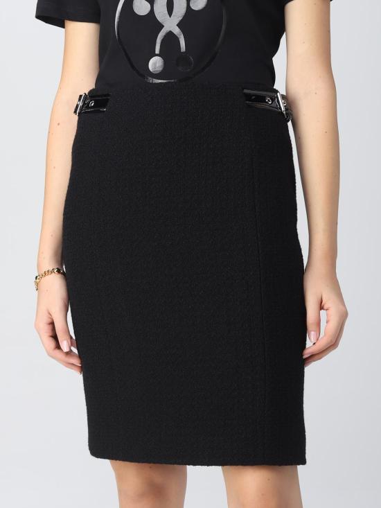 25FW 모스키노 스커트 01305519 1555 Black - MOSCHINO