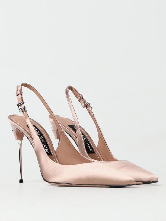 26SS 돌체앤가바나 새틴 슬링백 CG0776A7630 8H056 Beige - DOLCE & GABBANA