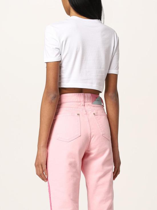  키아라 페라그니 반팔 티셔츠 72CBHT04CJT00 003 White - CHIARA FERRAGNI