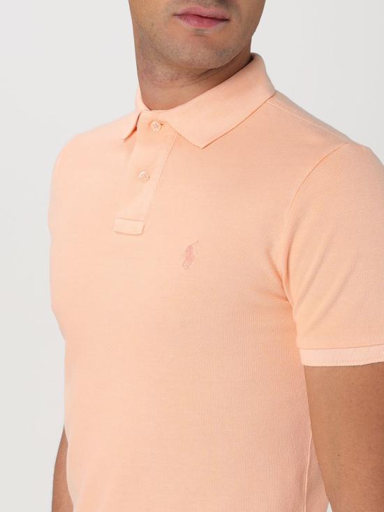 25FW 폴로 랄프로렌 폴로 티셔츠 710969626 004 Orange - POLO RALPH LAUREN