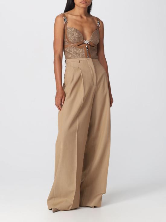 25FW 베르사체 탑 10109251A03315 2N740 Brown - VERSACE