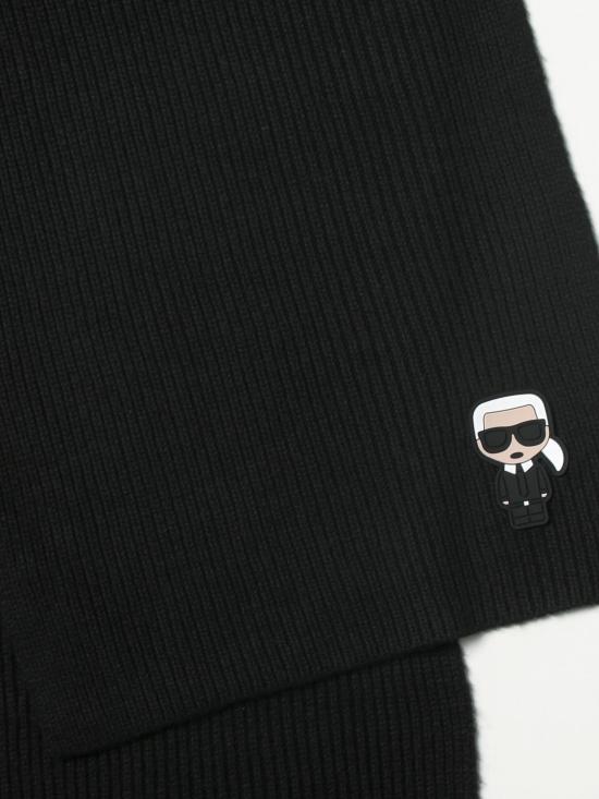  칼라거펠트 머플러/스카프 226W3307 A999 Black - KARL LAGERFELD