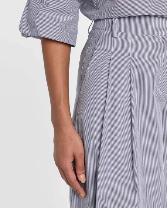  티더블유피 팔라초 팬츠 Twp New Didi  미드나잇/화이트 - TWP