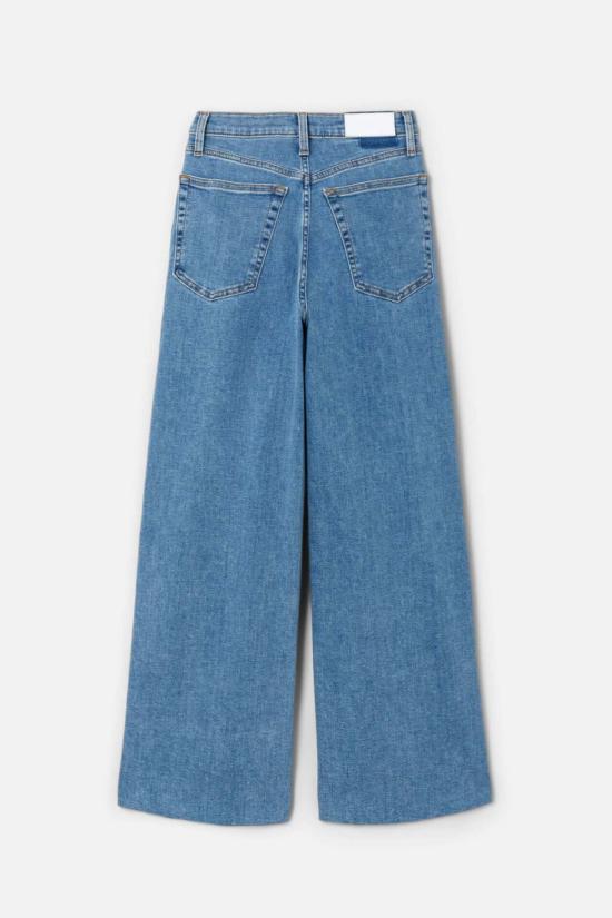  리던 데님 팬츠 다시/완료된 하이 라이즈 크롭 러니언 - RE/DONE