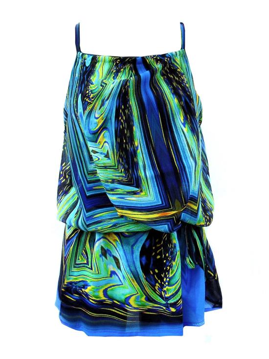  마리아 엔리카 나르디 숏 원피스 SD155L5375BIYE Blue