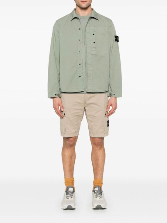 25SS 스톤 아일랜드 긴팔 셔츠 K1S151200033S0010V0055 SAGE GREEN DOM - STONE ISLAND