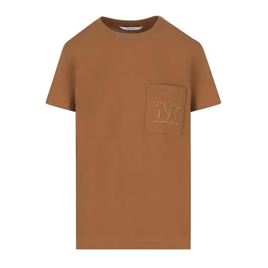 25SS 막스마라 블라우스 2511941032600 004 TOBACCO