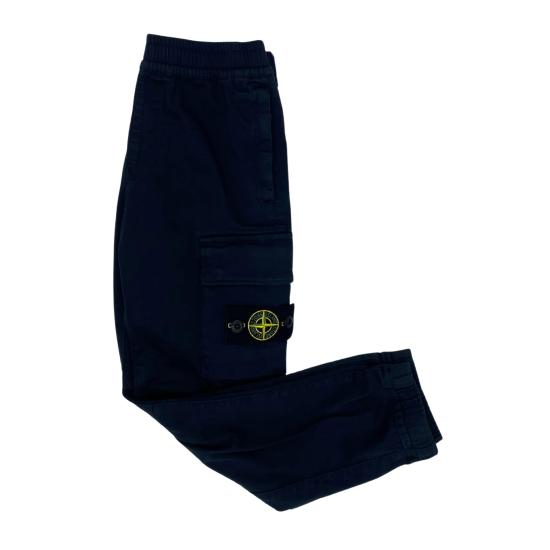 25SS [키즈] 스톤 아일랜드 트레이닝/조거 팬츠 K1S163100004S0012 V0020 BLEU