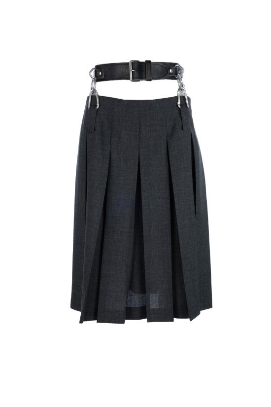 25SS 프라다 스커트 P149WK11CZ F0480 Ardesia