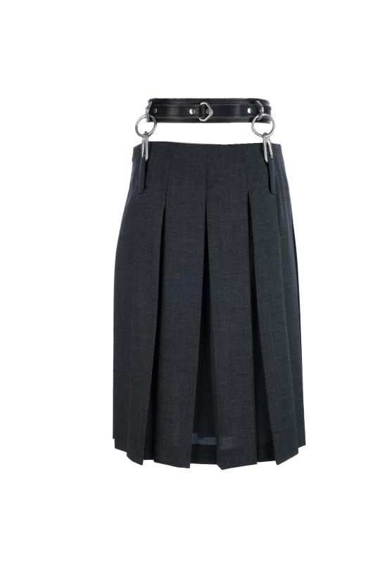 25SS 프라다 스커트 P149WK11CZ F0480 Ardesia - PRADA