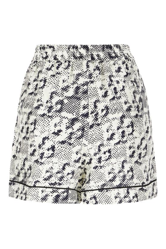 25SS 토리버치 숏팬츠 167763 113 NEW IVORY PIXELATED LOGO - TORY BURCH