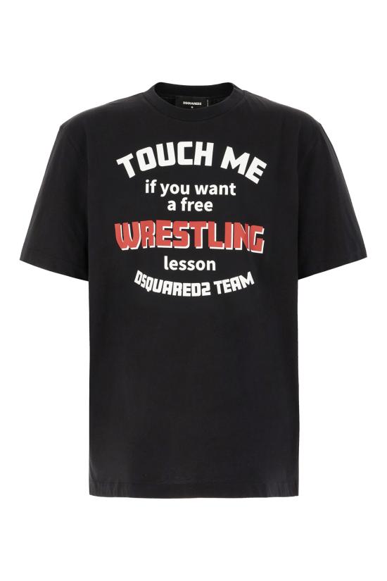 25SS 디스퀘어드2 반팔 티셔츠 S71GD1539D20020 900 BLACK