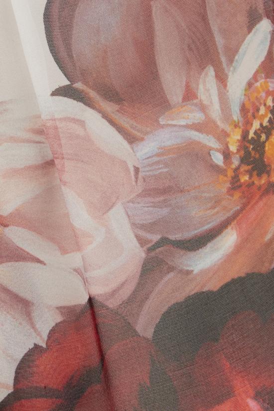 25SS 돌체앤가바나 스커트 F4BBOTIS1Y6 HA5PD BOUCHE FIORIFONDOBIANCO - DOLCE & GABBANA