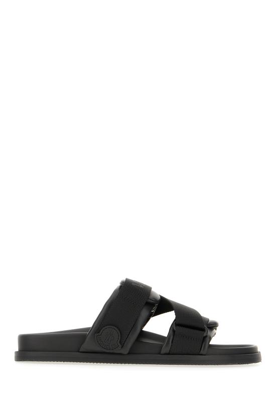 25SS 몽클레어 몬 썸머 슬라이드  4L00040M5027 999 Nero