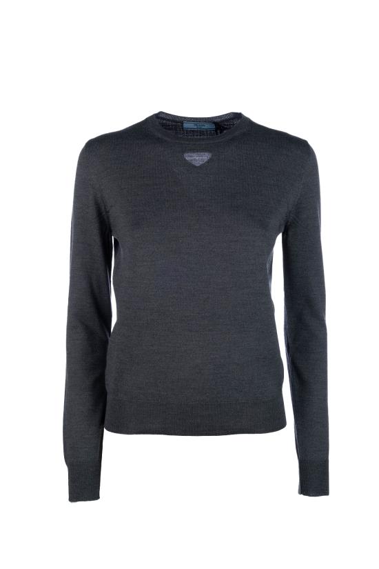 25SS 프라다 스웨터 P24Q2O165P F0031 Grigio