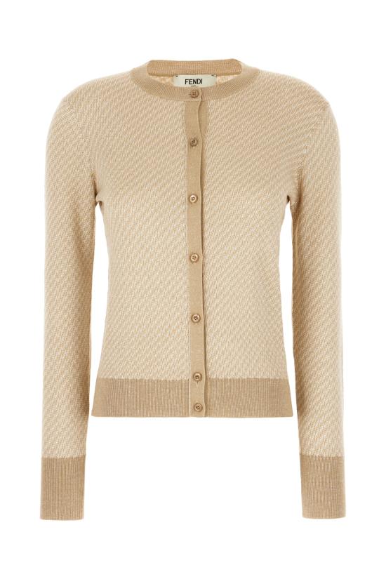 25SS 펜디 가디건 FZE524ATPY F1RX9 TOFFEE