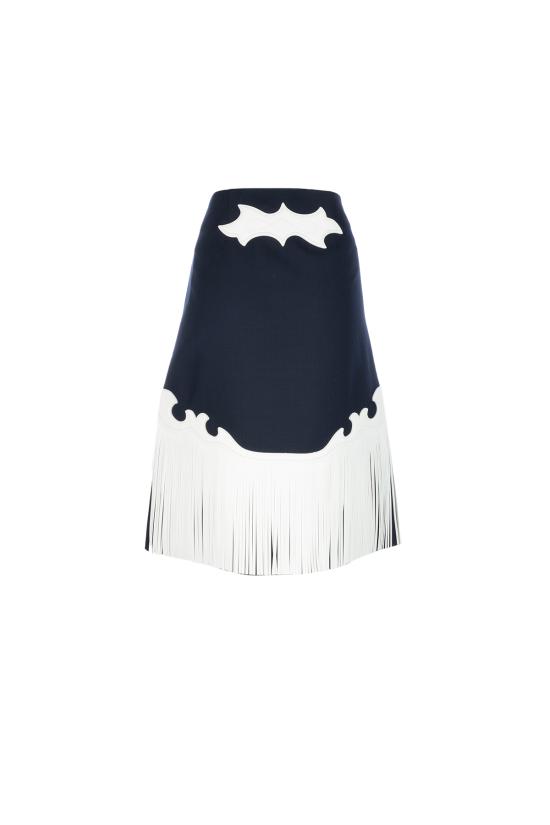 25SS 프라다 스커트 P189YE11CZ F0008 Blu - PRADA