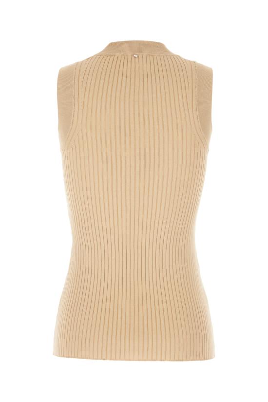 25SS 스포트막스 민소매 티셔츠 TIONE 006 Beige - SPORTMAX