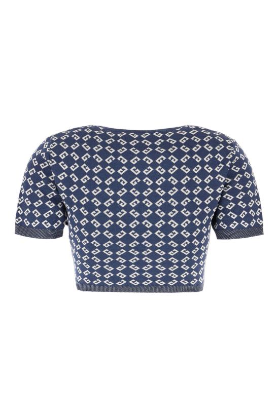 25SS 지방시 반팔 티셔츠 BW61EE4ZQ3 457 DENIM BLUE - GIVENCHY