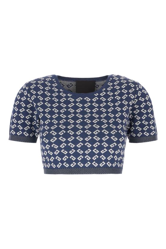 25SS 지방시 반팔 티셔츠 BW61EE4ZQ3 457 DENIM BLUE