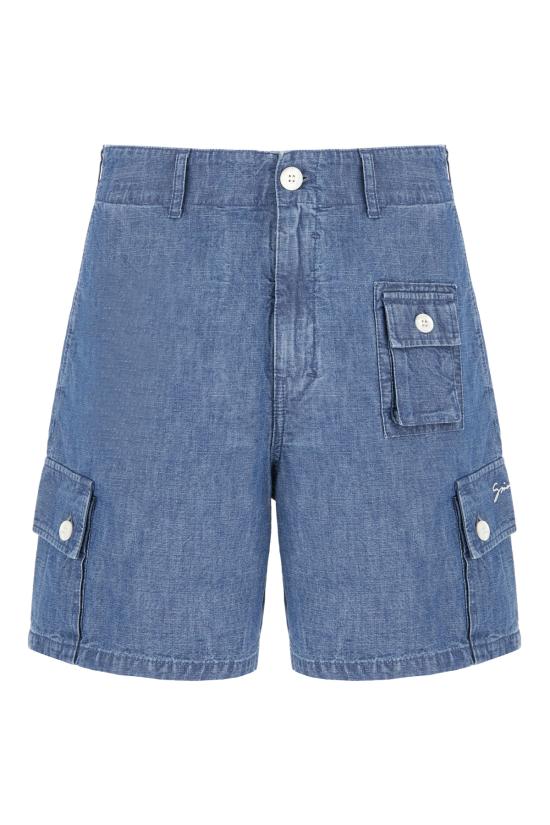 25SS 지방시 데님 숏팬츠 BM51JZ5YAP 457 DENIM BLUE