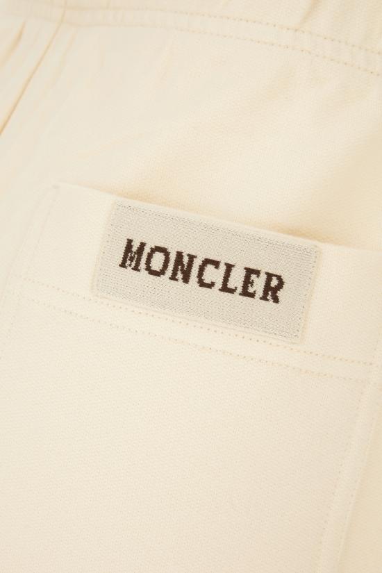 25SS 몽클레어 스트레이트 팬츠 8H0001089A1K 050 Crema - MONCLER