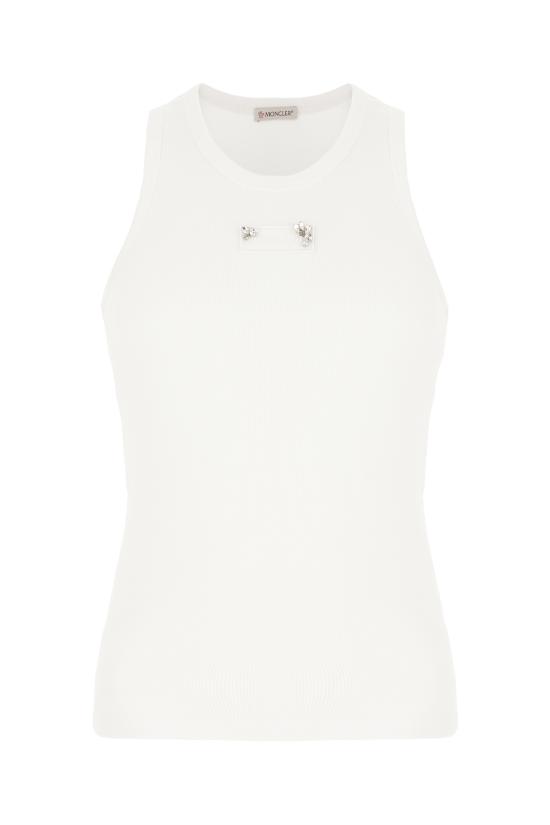 25SS 몽클레어 민소매 티셔츠 8P0000989A99 034 Bianco