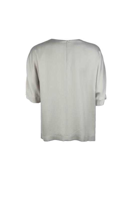 25SS 조르지오 아르마니 블라우스 GW000790TE13750 U8003 Ghiaccio - GIORGIO ARMANI